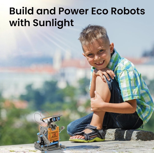 Sillbird 12-in-1 Solar Robot Building Kit STEM Gift - photo 2