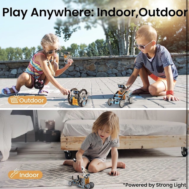 Sillbird 12-in-1 Solar Robot Building Kit STEM Gift - photo 3