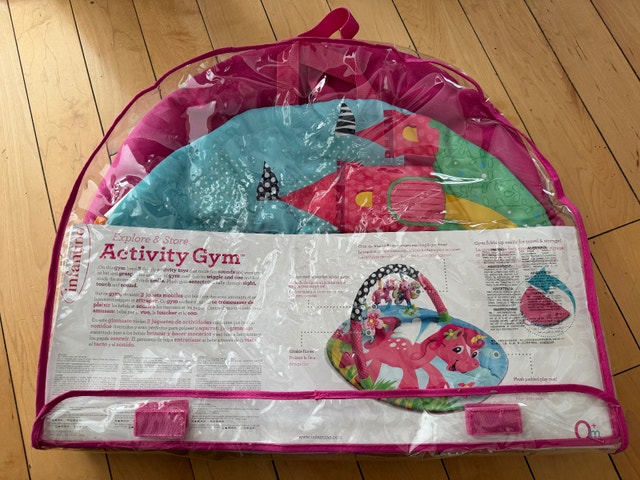 Infantino Baby Explore & Store Activity Gym- Infant Unicorn - photo 2