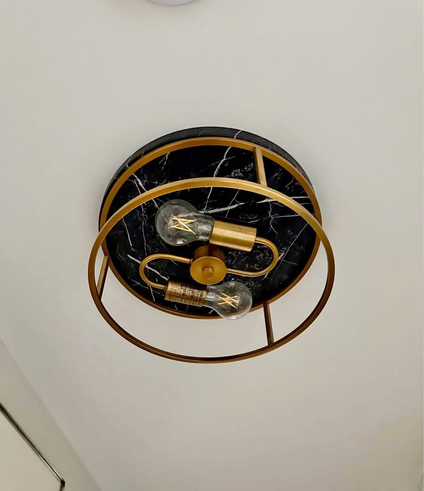 Flush-Mount Light Fixture - 13” in diameter