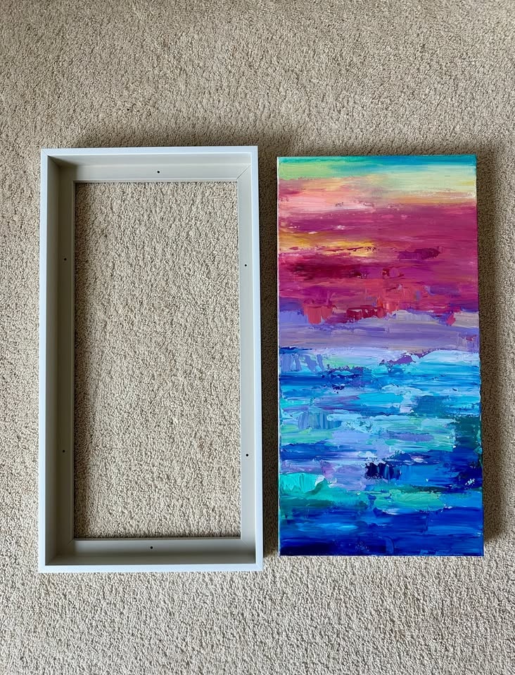 Canvas with White Floating Frame - photo 2