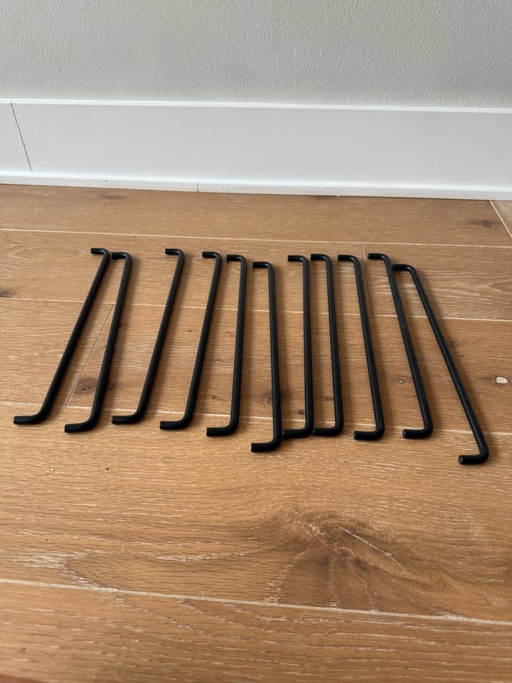 12 5/8 Black Matte Handles - qty 11 - photo 2