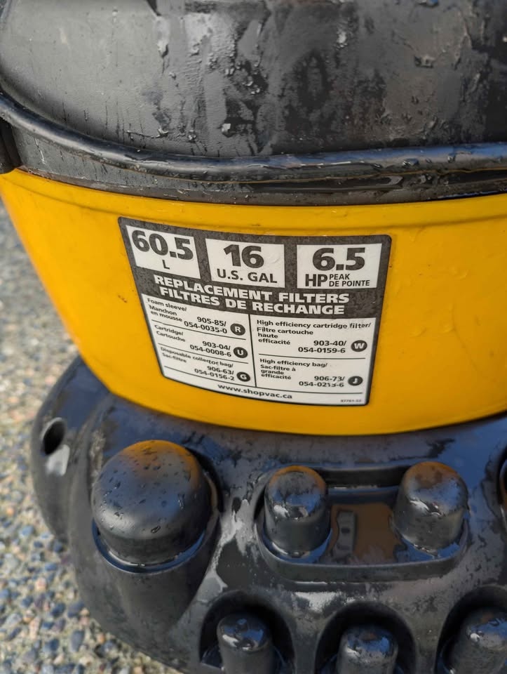 60.5 L Shop Vac Ultra - photo 2