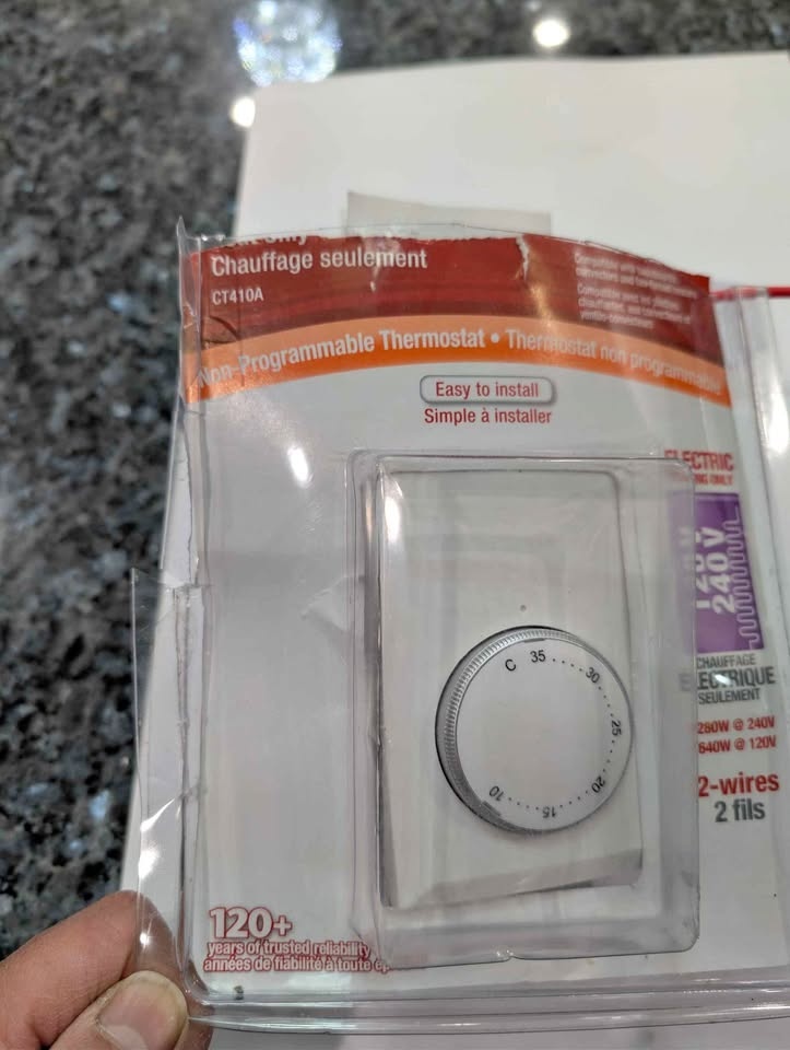 Honeywell Electric Baseboard Thermostat