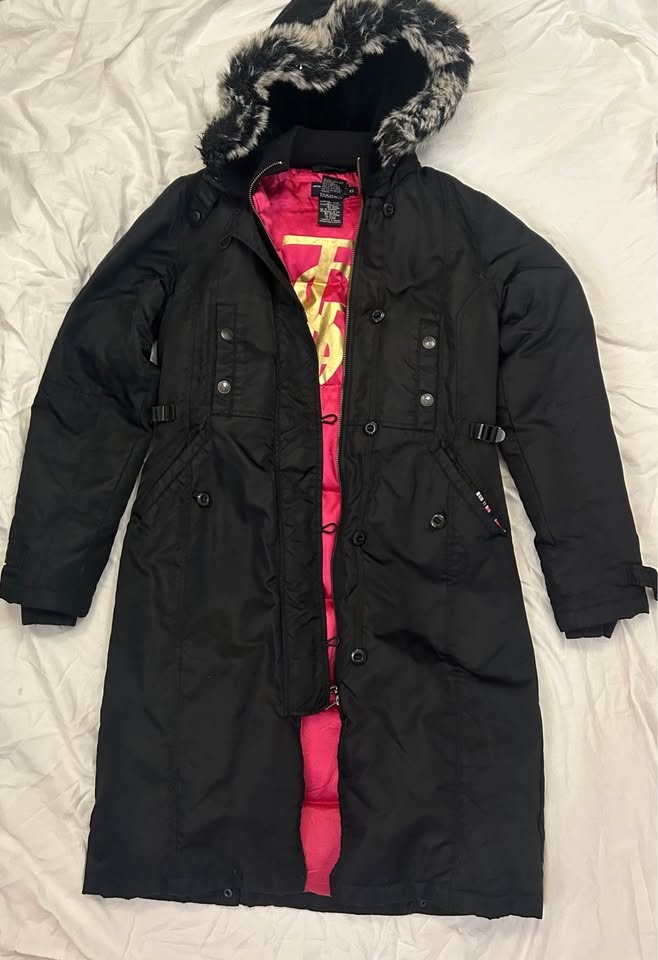 Vintage - long parka winter coat y2k - photo 2