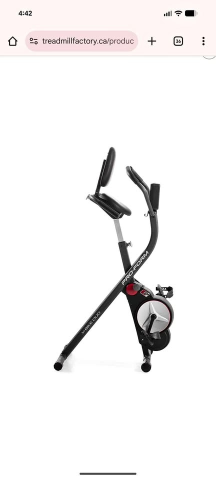 Proform X Bike Duo Upright & Recumbent Exercise Bike