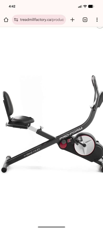 Proform X Bike Duo Upright & Recumbent Exercise Bike - photo 2