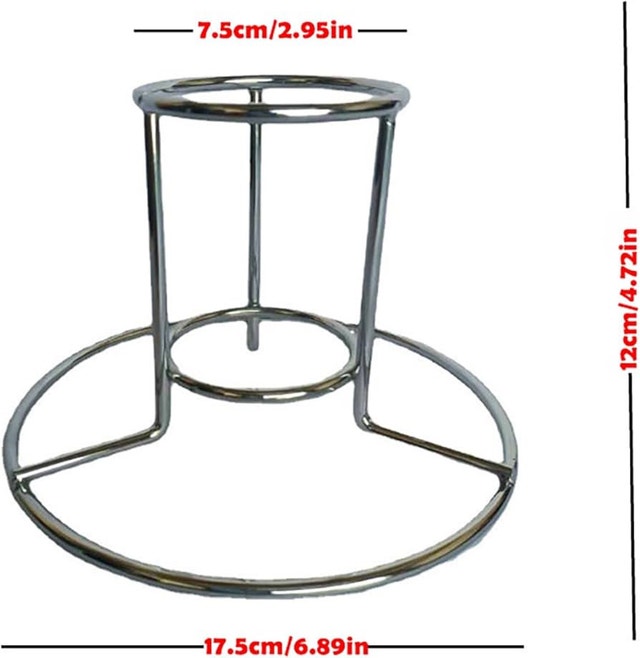 2 Pack Stainless Steel Beer Can Chicken Roaster Racks Grill - photo 3