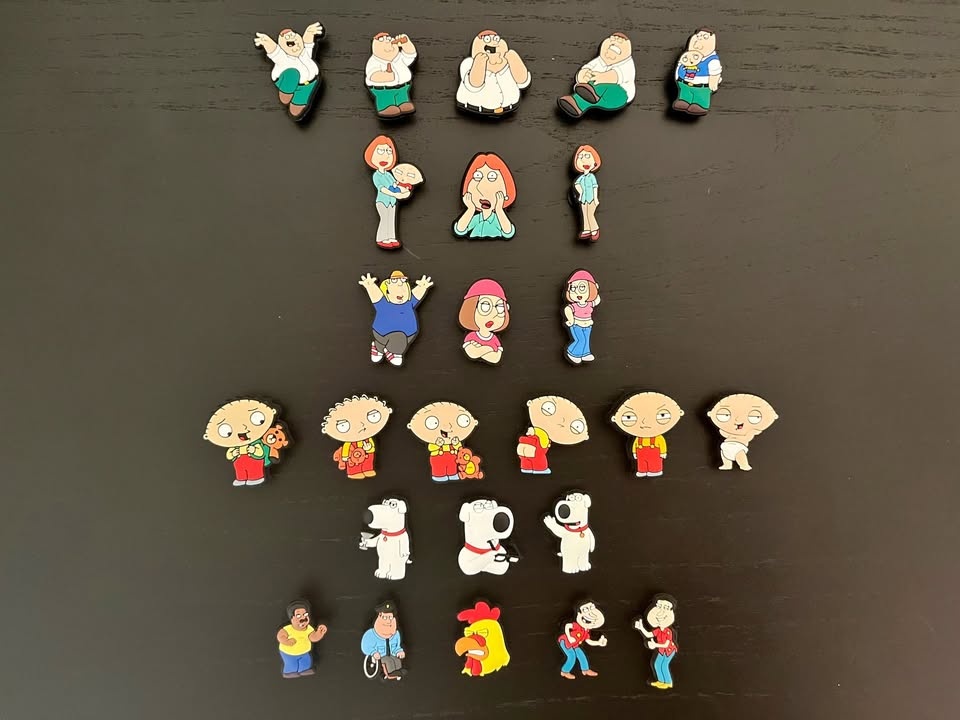 The Family Guy Charms / Jibbitz