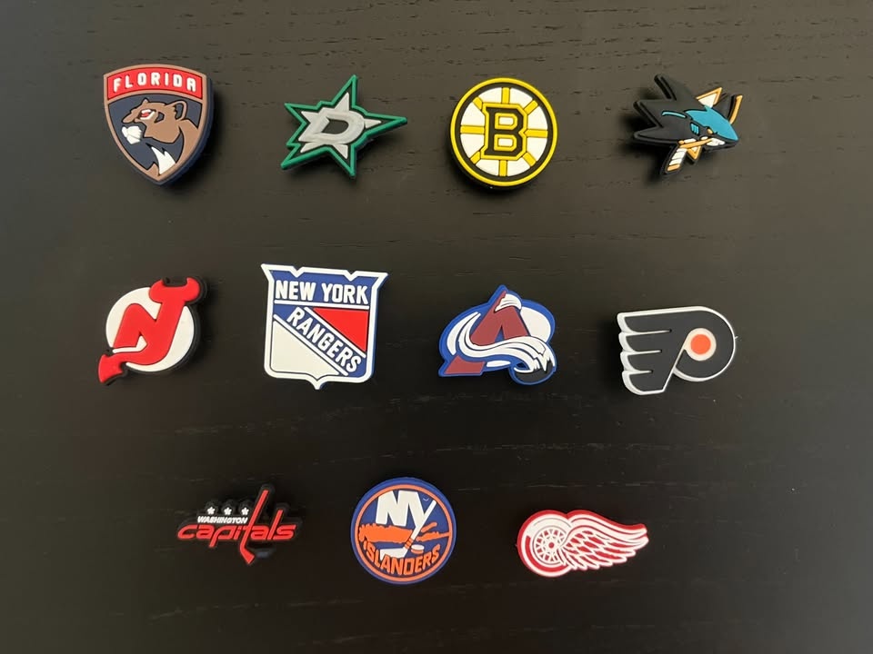 NHL Hockey Oilers Maple Leafs Charms / Jibbitz - photo 2