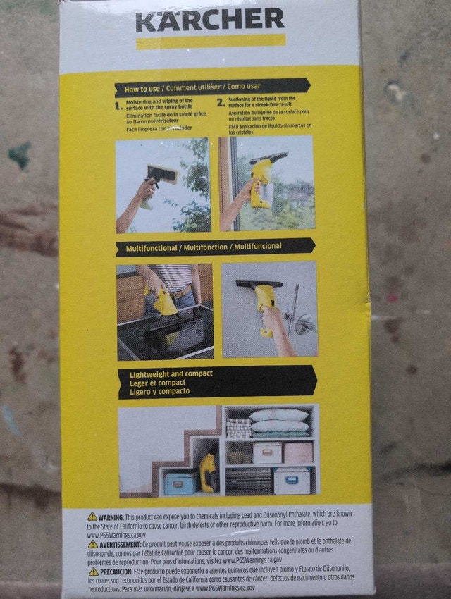 Karcher window vacuum WV1 Plus NEW - photo 2
