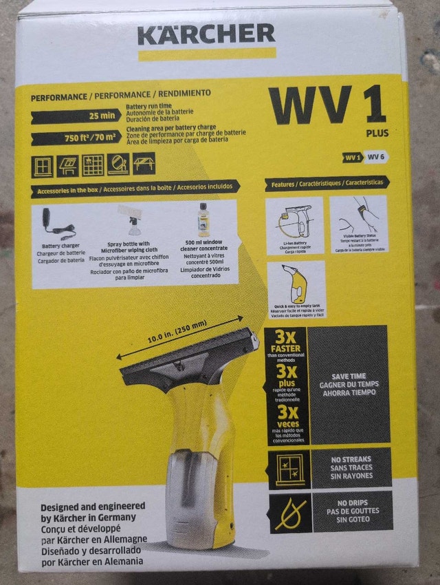 Karcher window vacuum WV1 Plus NEW - photo 3