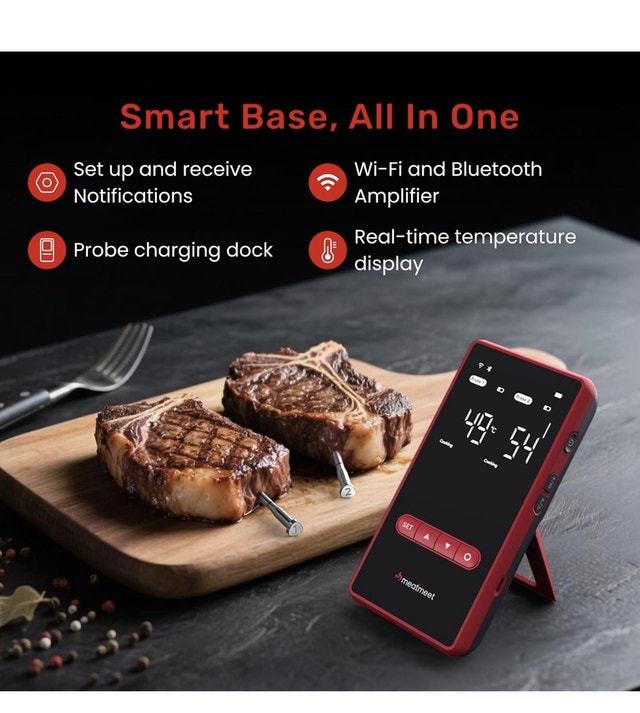 X Pro Wireless Meat Thermometer with Dual Wi-Fi - photo 2