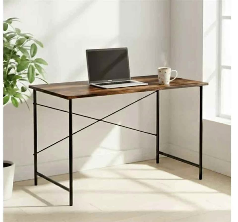32" Vintage brown computer desk