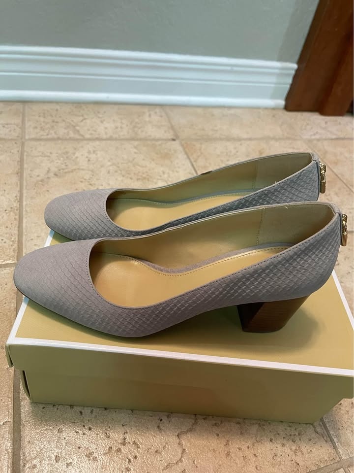 Michael KORS Mira Flex Mid Leather Shoes Size 7.5 - photo 5