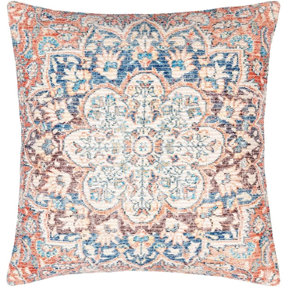 New Colin Floral Decorative Throw Pillow Cover