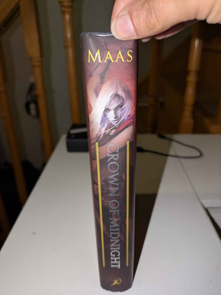 Crown of Midnight hardcover (trade for paperback) - photo 2