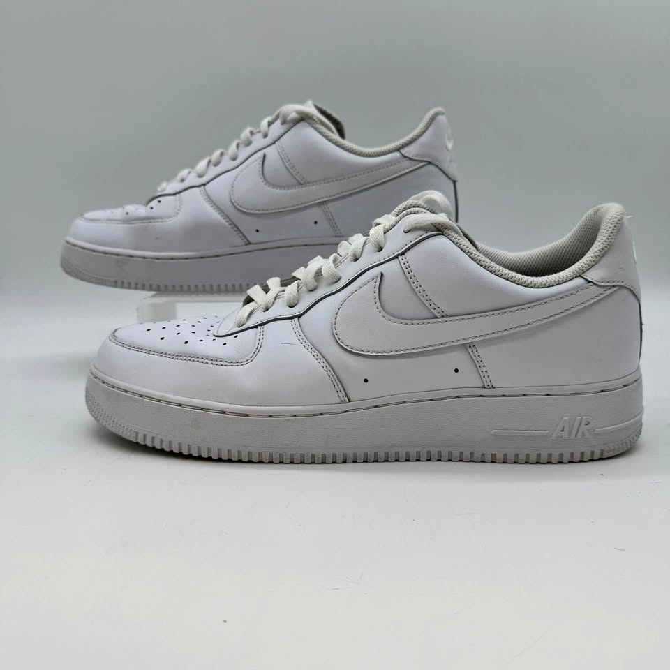Nike Air Force 1 Low – Triple White – Size 12 (US)