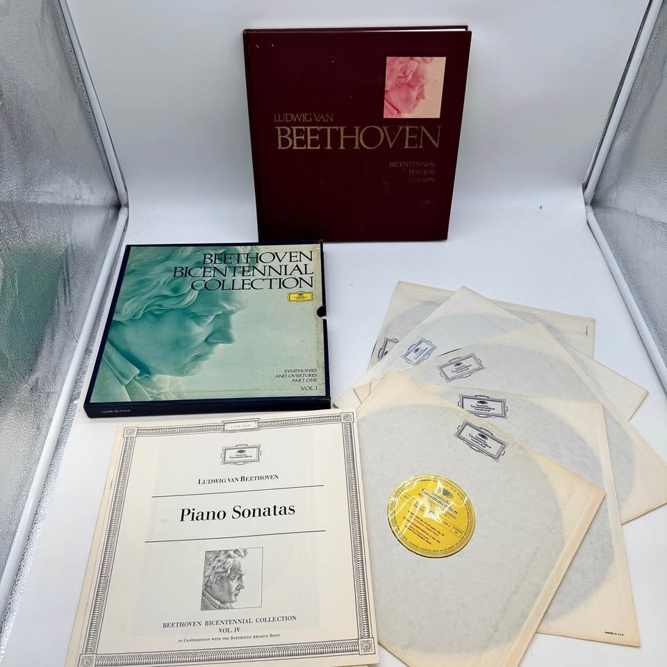 Beethoven Bicentennial Collection LP Box Set + Book