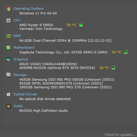 Puget Systems Ryzen 9 RTX 3070 Workstation - photo 2
