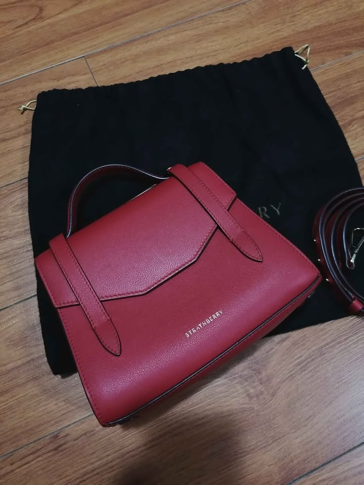 Strathberry Red Allegro Mini Bag - photo 2