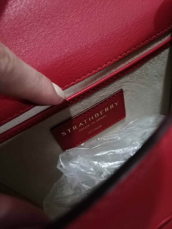 Strathberry Red Allegro Mini Bag - photo 5
