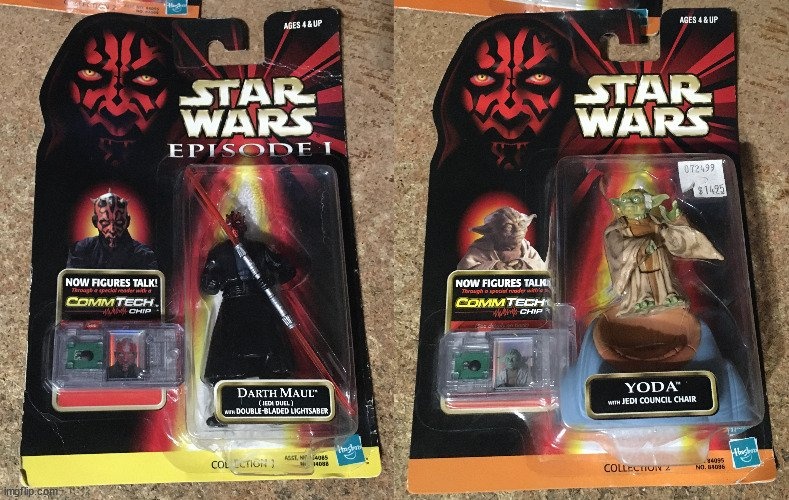 LOT OF 14 STAR WARS EPISODE 1 COMMTECH FIGURES - photo 2