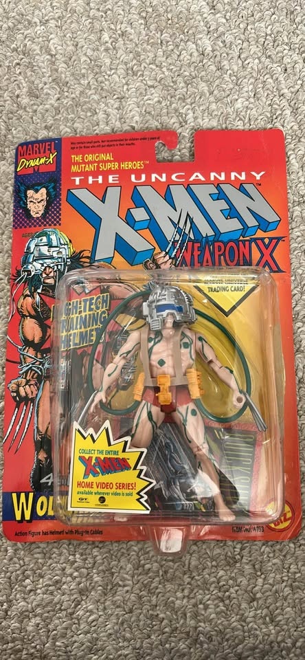 X-Men action figures: 1993 Toy Biz Marvel - photo 3