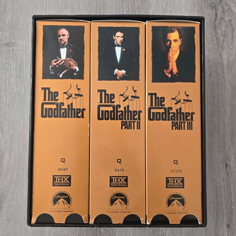 The Godfather VHS Collection - Mint - photo 2
