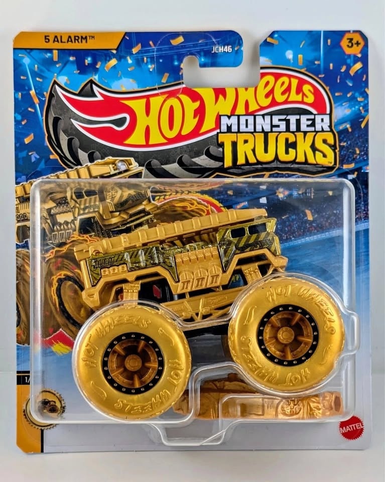 Hot Wheels Monster Trucks - 5 Alarm Gold