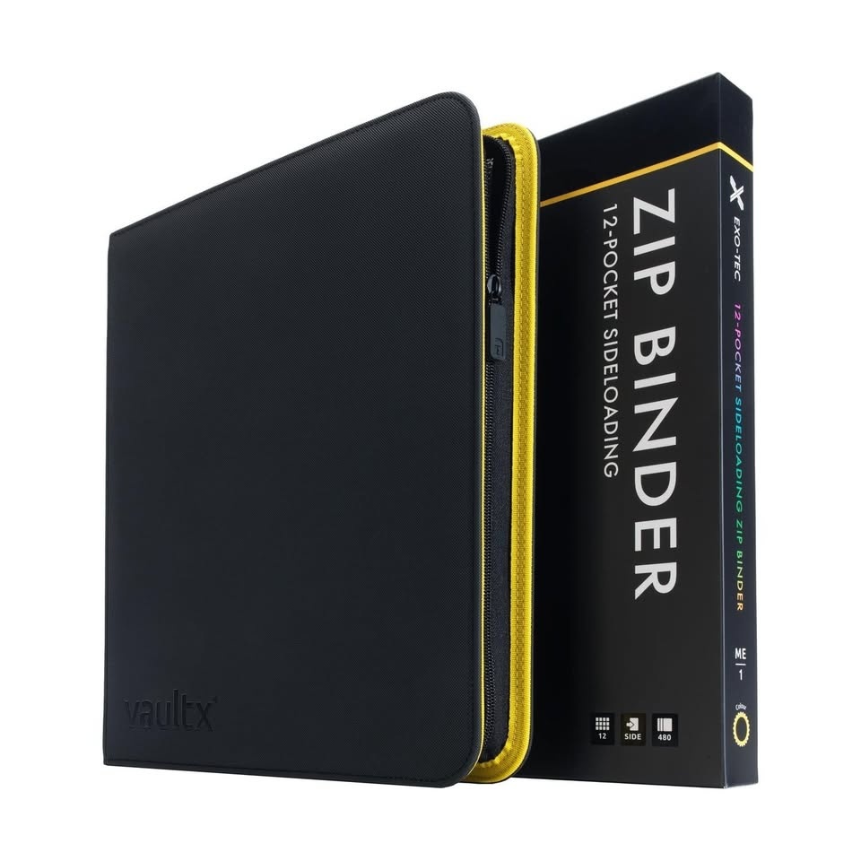 Vault X 12 Pocket Exo Tec Zip Card Binder ME1 Pokemon - photo 5