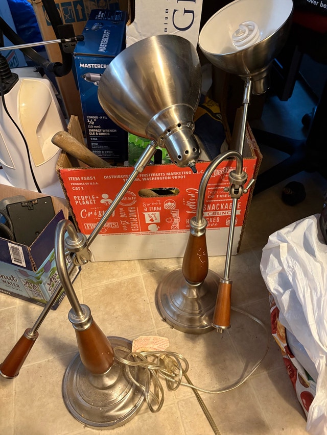Standing Lamps Set of 2