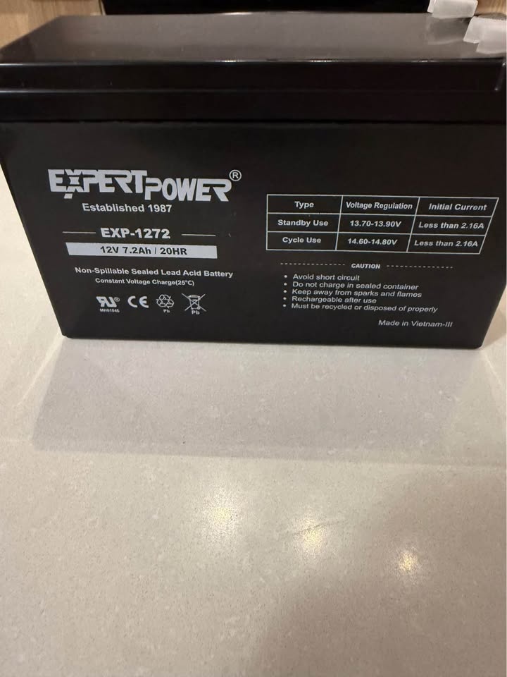Brand new battery 12v 7.2Ah - photo 2