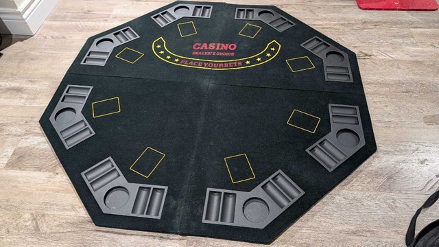 Foldout Poker Tabletop