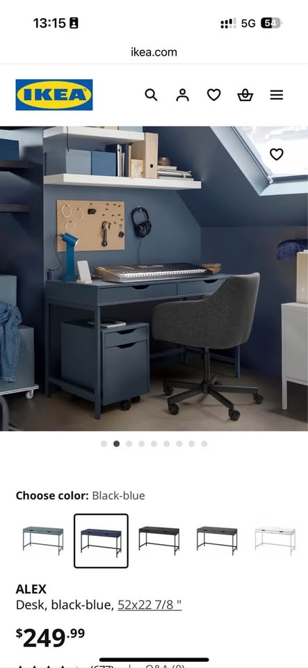 Moving Sale: IKEA Alex desk - photo 2