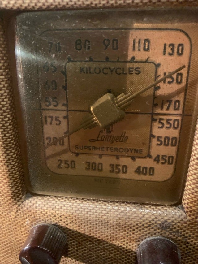 Antique RADIO - LafayetteSuperheterodyne circa 1930s - photo 2