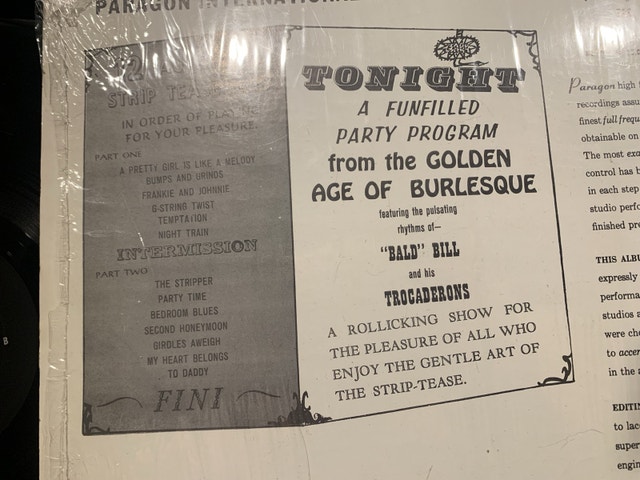 The Stripper original LP Burlesque COND VG - photo 4