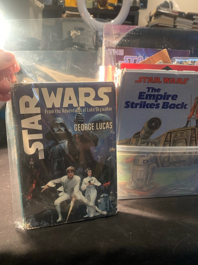 STAR WARS - original story book by Lucas and 11 More Ra