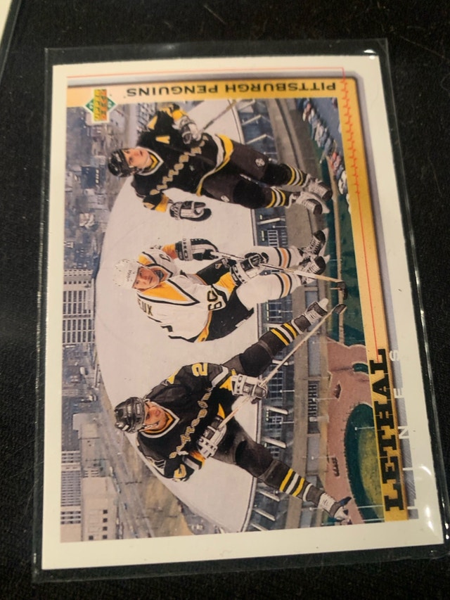 Mario Lemoeux hockey card lot - 10 cards! - photo 5