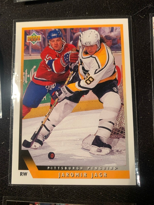 Jaromir Jagr Hockey Card Lot - 8 PLAYER Cards - photo 5