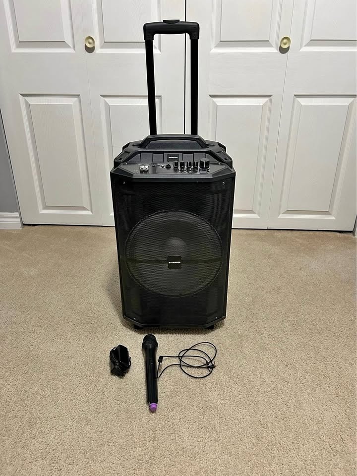 Sylvania Bluetooth Party Speaker/ Karaoke Speaker