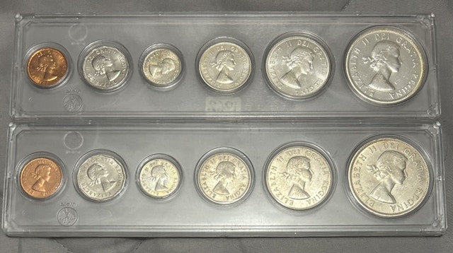 Two 1962 Canadian Proof Sets - photo 2