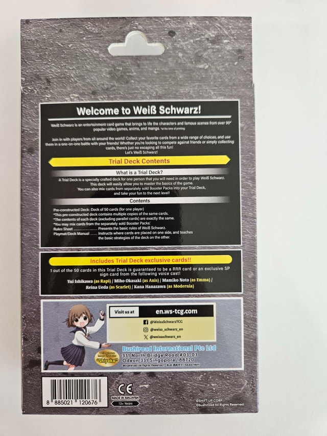 Brand New Weiss Schwarz - Nikke: Goddess of Victory - Trial Deck - photo 3