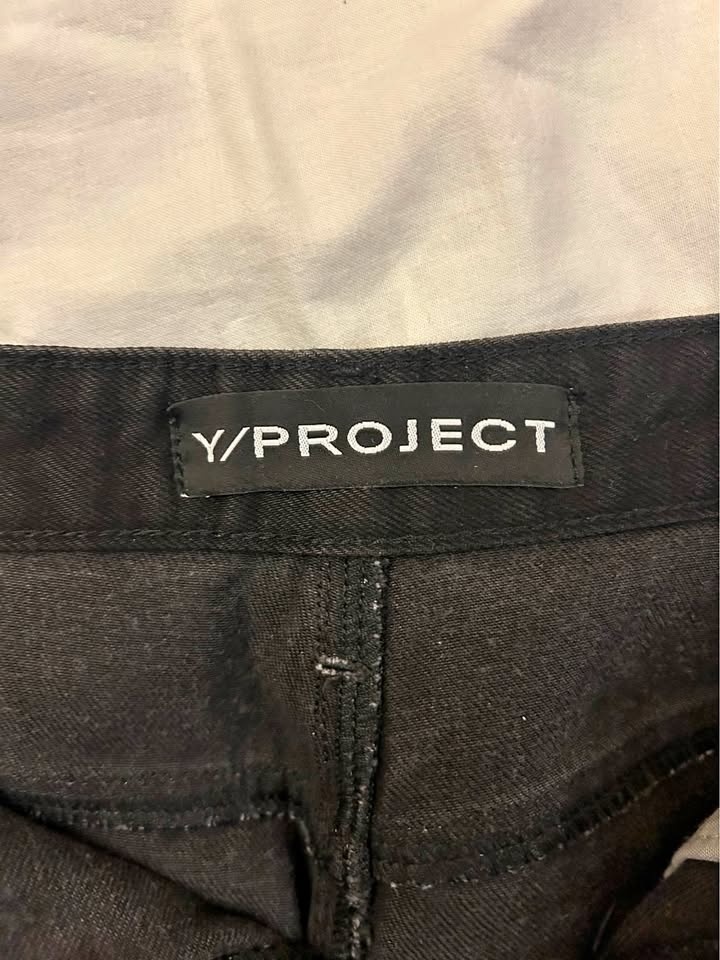 Y/PROJECT organza jeans