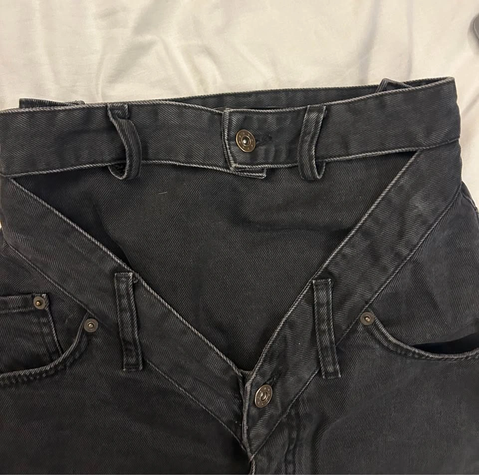 Y/PROJECT jeans with detachable piece - photo 3