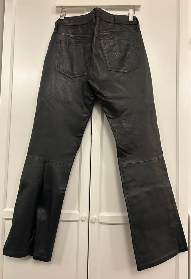 Y2K vintage Diesel leather jeans - photo 4