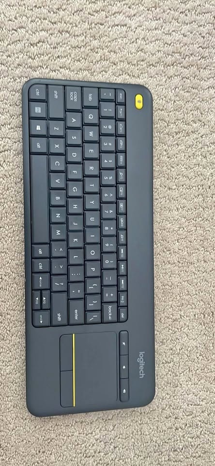 Logitech Keyboard with Built in Touchpad