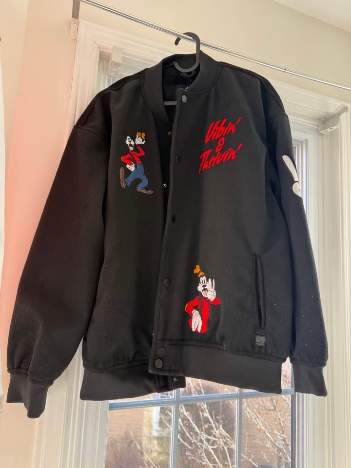 Goofy Varsity Jacket – Size L – Like New - photo 3