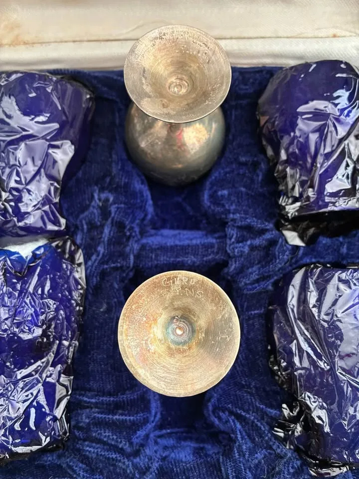 Silver plated goblets image indicator(3)