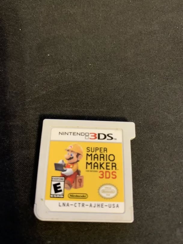 Super mario maker Nintendo 3ds